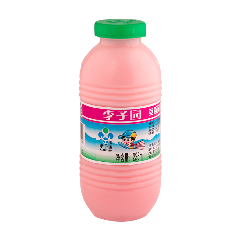 草莓風味乳飲料，單瓶凈含量225ml